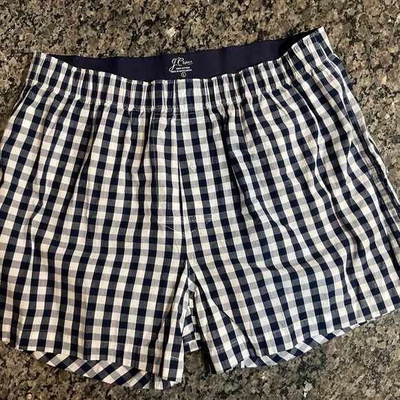 NWOT J. Crew Mens Patterned Boxers SZ L - Picture 2 of 5